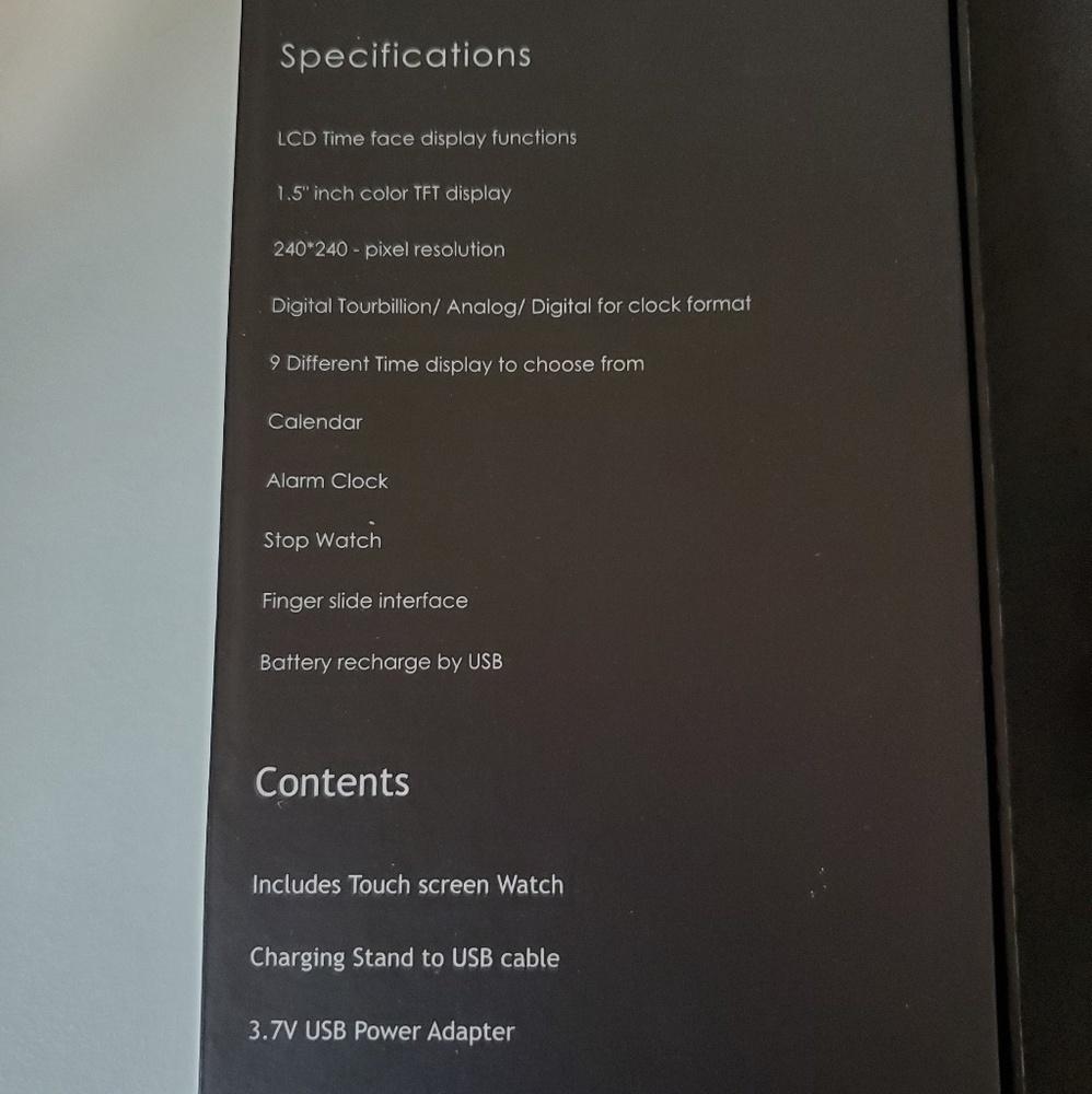 Android Galactopus Smart Watch - Picture 2 of 2